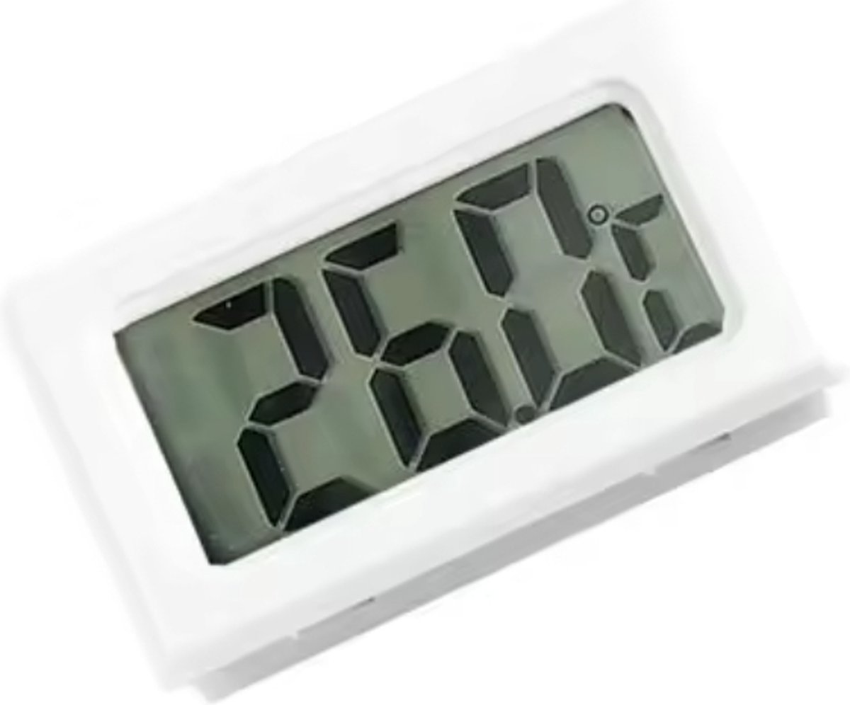 New Age Devi - Digitale Koelkast Thermometer - Binnen Thermometer - Wit