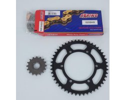 axring kettingset voor motorfiets yamaha 800 fz8 sp-r 2011 tot 2013 16x48 steek 525 nieuw