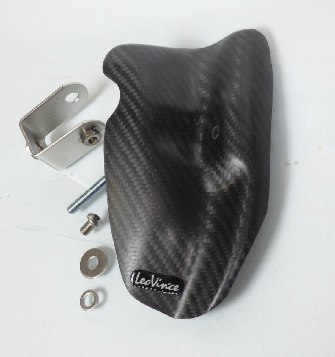 Protection moteur droite carbone Leovince pour moto Honda 250 CRE-F 2004 à 2009 Neuf