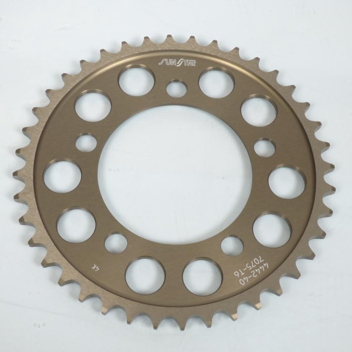Couronne de transmission Sunstar pour Moto KTM 1190 RC8 2008 à 2011 40 dents / ARG Neuf
