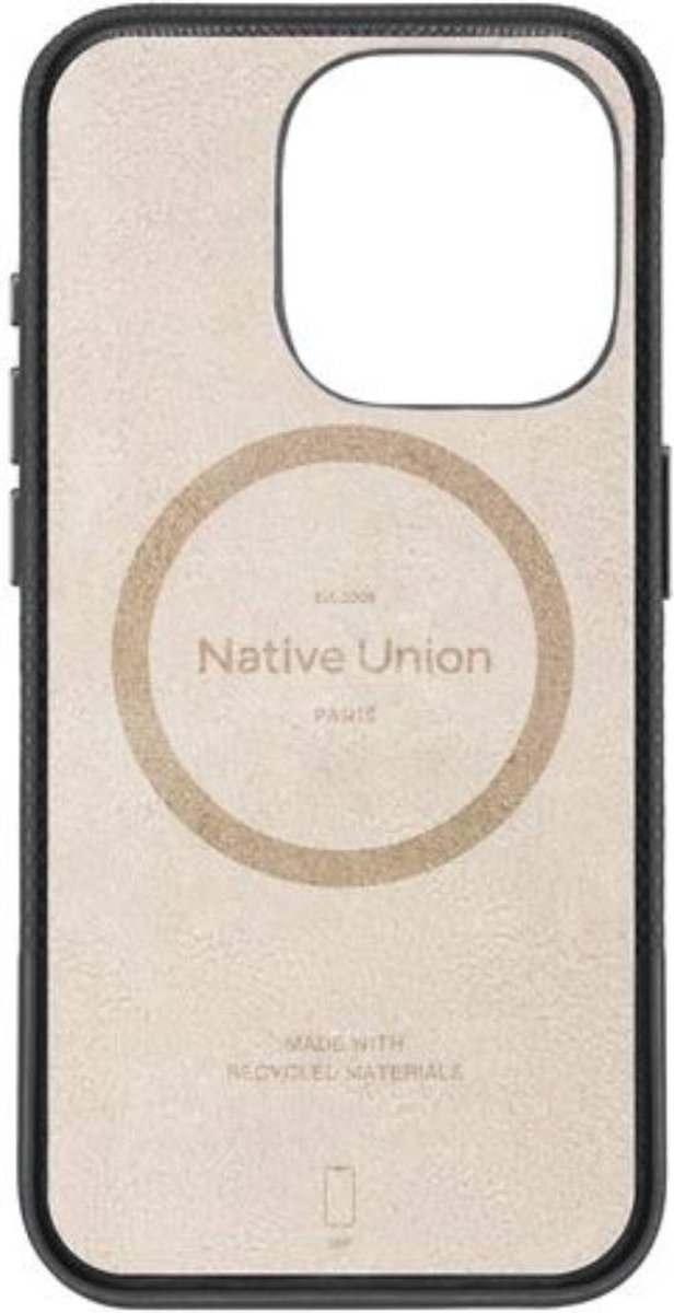 Native Union, Beschermhoes Geschikt voor Apple iPhone 16 Pro Classic MagSafe, Zwart