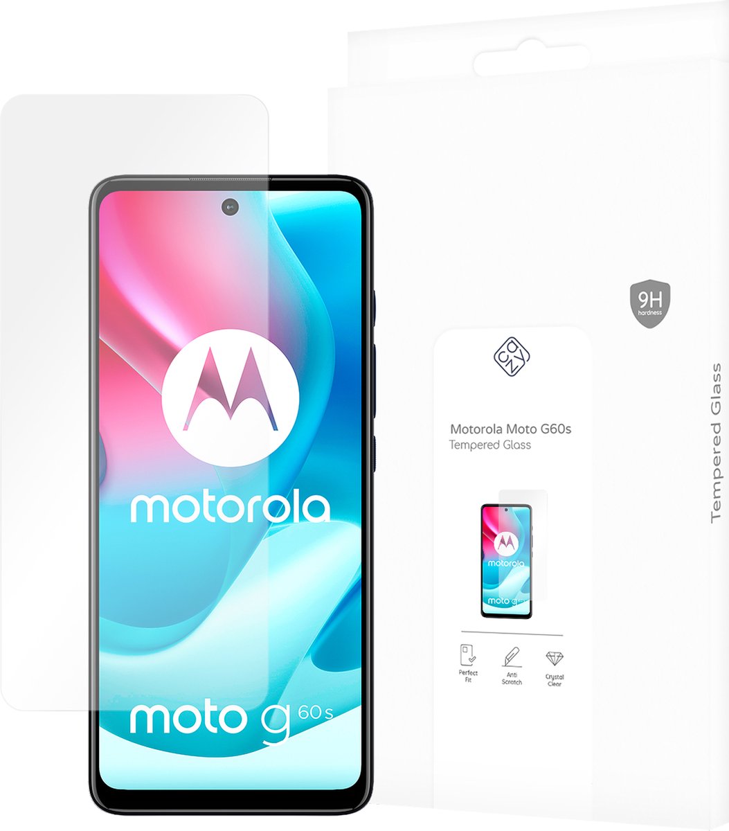 Cazy screenprotector geschikt voor Motorola Moto G60s - Screenprotector Gehard Glas
