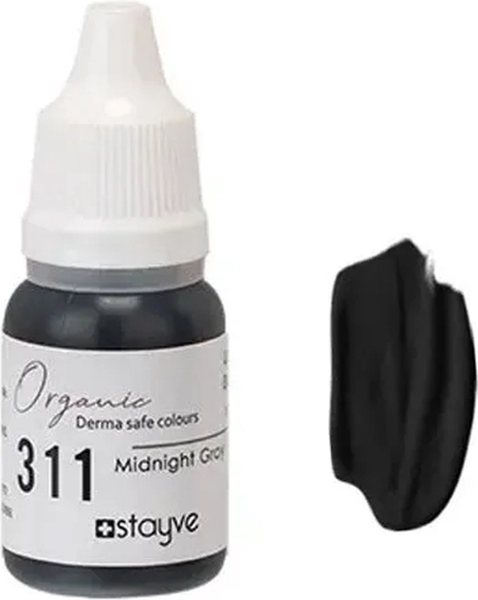 Stayve Organic 311 Midnight Gray / PMU & Microblading Midnight Grey 10 ml