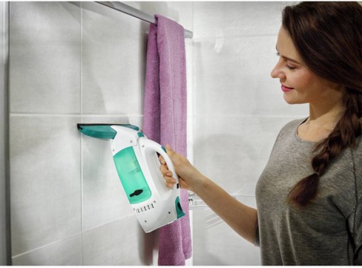 Leifheit Dry & Clean raamzuiger - incl. steel (43 cm) - click system thumbnail 8
