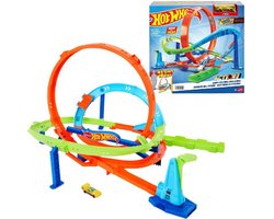 foto van Hot Wheels Actie Cycloon Loopingset - Racebaan
