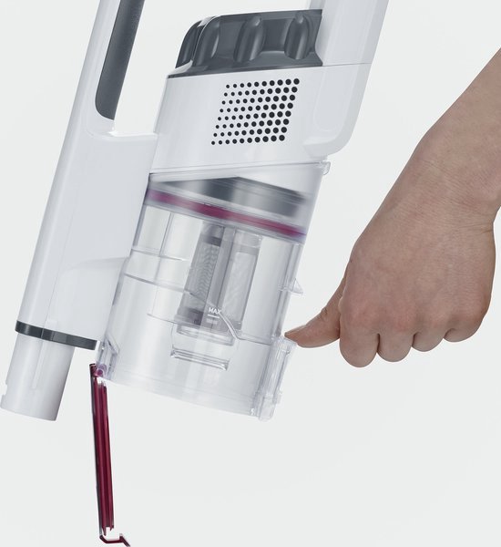Severin HV 7152 aspirateur balai et balai électrique Sac à poussière 0,5 L 120 W Rouge, Blanc