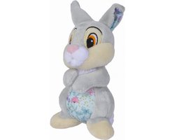 Stampertje Bloemetjes Disney Pluche Knuffel Konijn 18 cm {Disney Plush Toy | Speelgoed Knuffeldier Knuffelpop voor kinderen jongens meisjes | Dombo, Stampertje, Dalmatier, Lady Vagebond, Bambi, Marie}