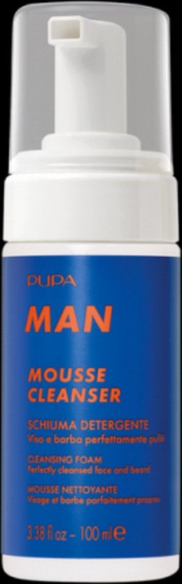 Goedkoopste Pupa Milano Man Mouse Cleansing Foam Face & Beard - 100ml
