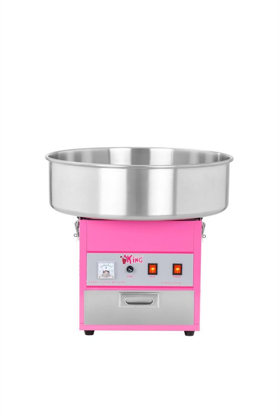 Suikerspinmachine - 52 cm - 1200 W - Spatbescherming - Royal Catering — afbeelding 3