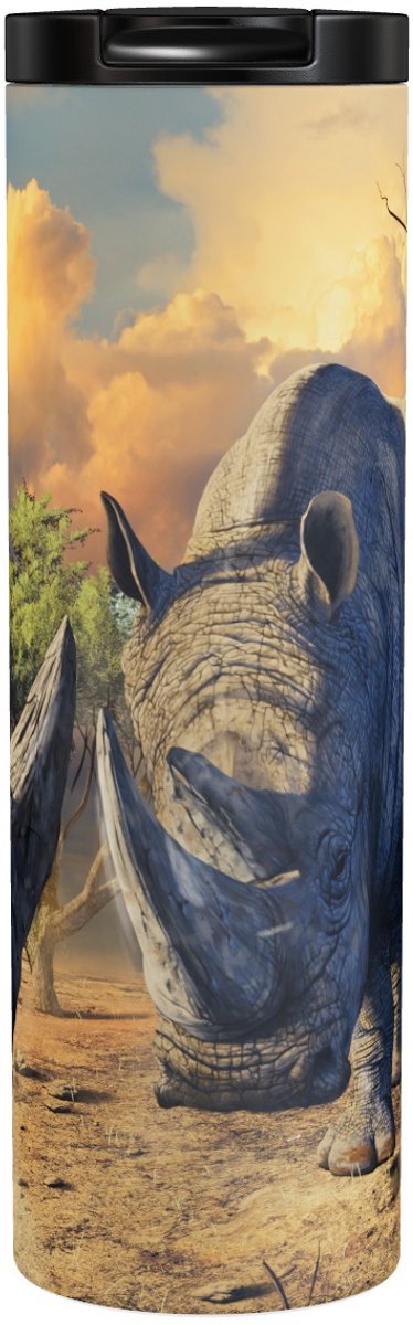 Neushoorn Rhino Stand Off - Thermobeker 500 ml