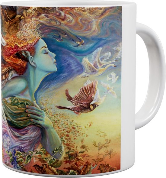 Josephine Wall Fantasy Art - Spirit Of Flight - Mug 440 ml