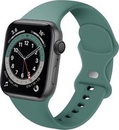 Bracelet Smartwatch en Siliconen - Convient au bracelet en silicone Apple Watch - cactus - Taille: 38 - 40 - 41mm - Strap-it Watchband / Wristband / Bracelet