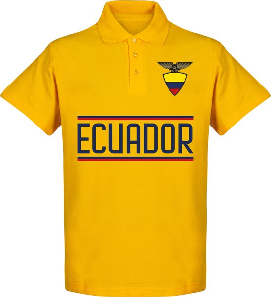 Ecuador Team Polo Shirt - Geel - M