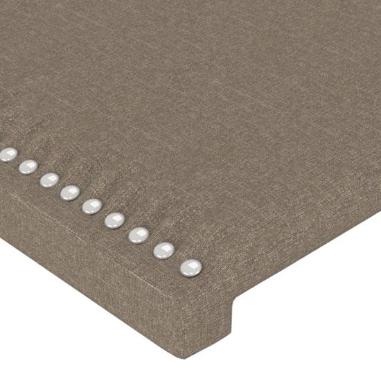 vidaXL-Hoofdbord-met-randen-93x16x78/88-cm-stof-taupe