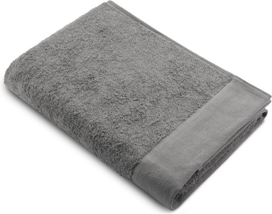 Walra de bain Walra Remade Cotton - 70x140 - Taupe - 100% Katoen dont 70% recyclé