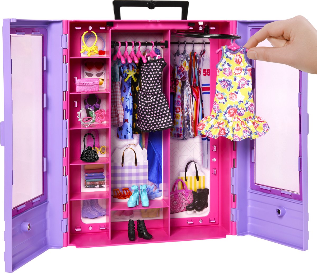 Barbie Super Kledingkast - Barbiepop - Barbie kleertjes — afbeelding 9