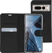 Accezz Hoesje Geschikt voor Google Pixel 7 Hoesje Met Pasjeshouder - Accezz Wallet Softcase Bookcase - Zwart