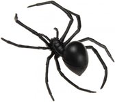 Speelgoedspin XL 16 cm Zwart - Halloween decoratie
