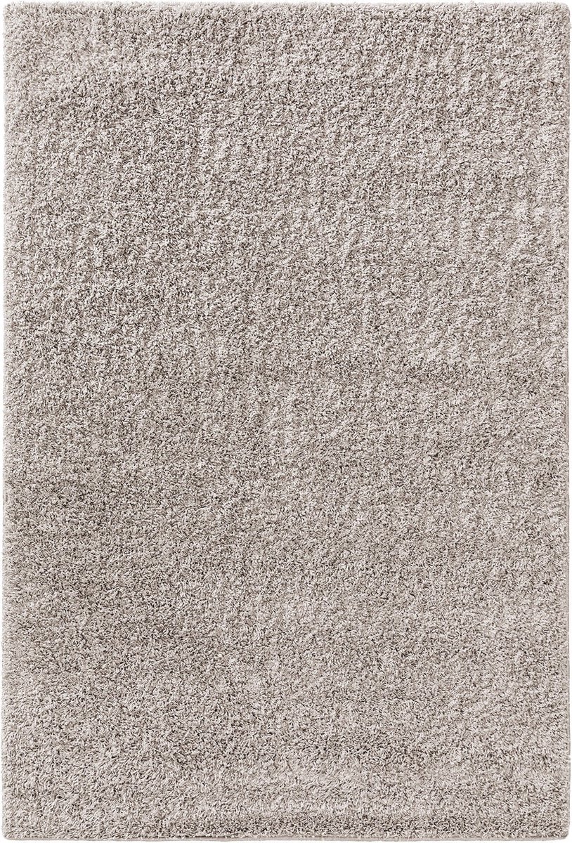 Floordirekt Tapijtloper/vloerkleed Lucano 80 x 150 cm, antraciet - modern vloerkleed voor hal, keuken, slaapkamer - per meter - antislip, robuust en onderhoudsvriendelijk