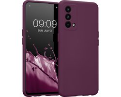 kwmobile telefoonhoesje geschikt voor Realme GT Master Edition - Hoesje voor smartphone - Precisie camera uitsnede - TPU back cover in bordeaux-violet