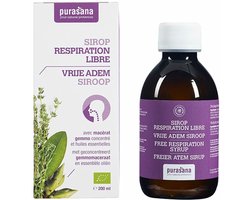 Purasana Puragem vrije adem siroop bio 200 Milliliter