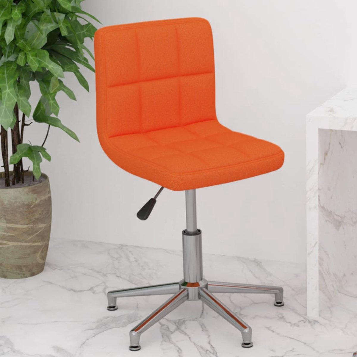 Prolenta Premium - Kantoorstoel draaibaar kunstleer oranje