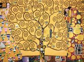 Diamond painting -Geplastificeerde tafelset Klimt The Tree of Life - 40 x 50 cm  met frame
