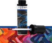 Lakstift Autolak PEUGEOT Kleurcode EXZ - NOIR CALDERA-MET. - 12ml