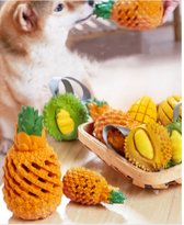 Honden speelgoed - Interactief – Ananas – Dentastick – Tanden – Honden – Eten – Gebit verzorging - Spelen - Ananas
