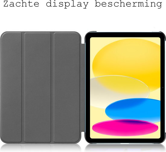 iPad 10 2022 Cover Case Hard Cover With Screen Protector - iPad 10 Case Bookcase - Starry Sky