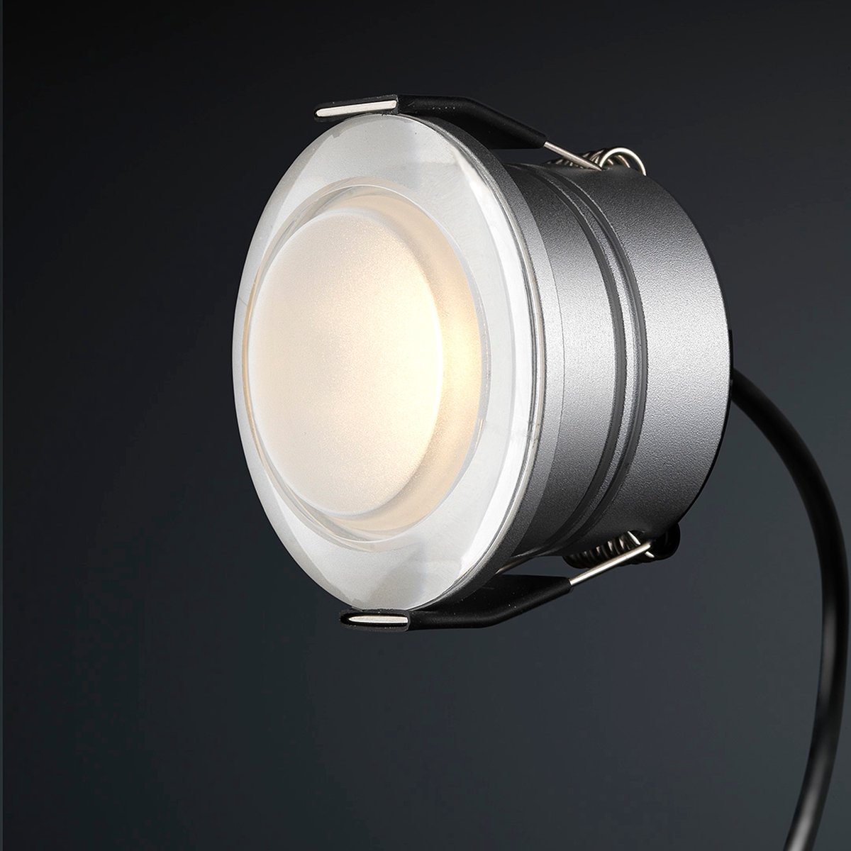 Cree LED inbouwspot Berga in | acryl | warmwit | 3 watt | dimbaar | plafond verlichting | LED spots | spotjes | downlight