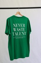 Tshirt heren - Never waste talent - Wurban Wear | Streetwear | Premium fit | tshirts heren | kleding