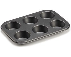 Kinvara - Muffins/cupcakes maken bakvorm/blik voor 6x stuks 26x18 cm