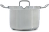 BK Q-linair Master Glas 5-delige pannenset- Veilig afgietsysteem - RVS - PFAS-vrij