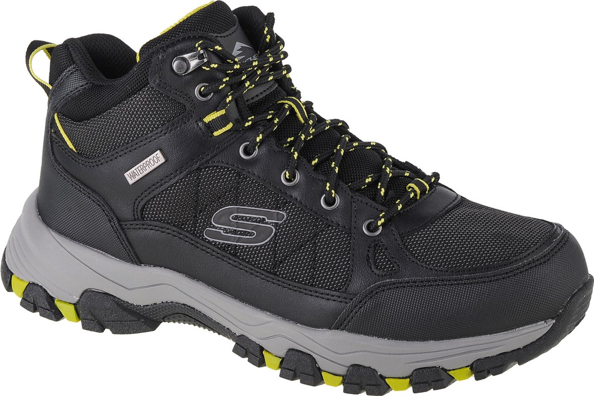 Skechers Selmen Melano 204477-BLK Mannen Trekkingschoenen Zwart