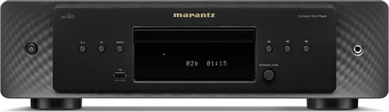 Marantz CD 60 - Zwart - Hoogwaardige CD-Speler met modern design