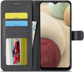 LC.IMEEKE Hoesje Portemonnee Book Case Zwart Geschikt voor Samsung Galaxy M33