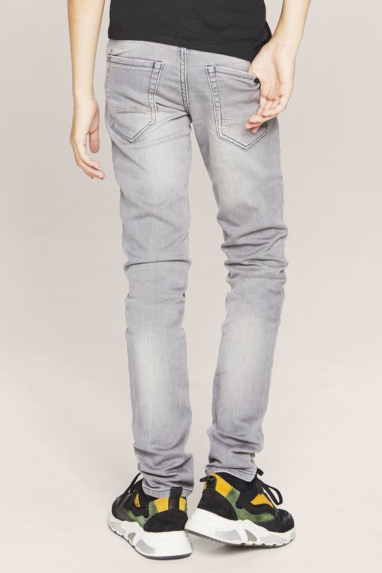 GARCIA Tavio Jongens Slim Fit Jeans Gray - Maat 128 | bol
