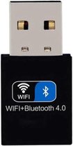 Wifi + Bluetooth 4.0 Adapter Dongle, 150M Draadloze Wifi Netwerk Lan Card + Bluetooth V4.0 Adapter Voor Desktop Laptop Pc