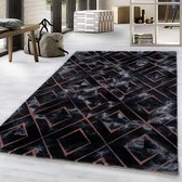 MIRAGE MODERN ZWART / BRONS VLOERKLEED MARMER DESIGN