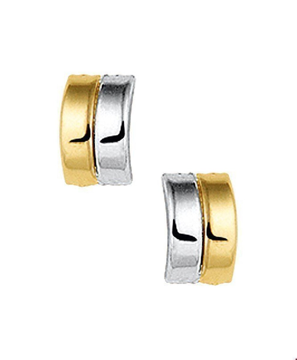 Trendjuwelier huiscollectie 4007505 Bicolor gouden oorbellen