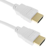 BeMatik - HDMI-kabel 1,4 wit 1m