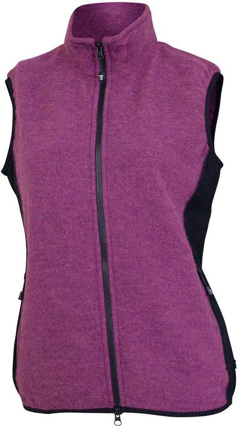 Ivanhoe dames vest Thi Cerise boiled wol met Lycra - sportief - Roze |  bol.com