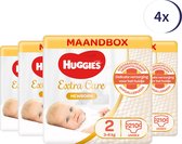 Huggies luiers - Maat 2 (3 tot 6 kg) - 840 stuks (12x35) - Newborn - Voordeelverpakking