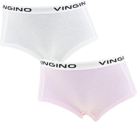 Vingino Girls Boxer (2-pack) Nachtkleding Meisjes - Roze - Maat 170/176