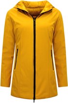 Lange Gewatteerde Jas Dames - Puffer jacket - Geel