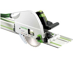 Festool TS 75 EBQ-Plus-FS Invalcirkelzaag in Systainer met FS 1400/2 Geleiderail - 576115