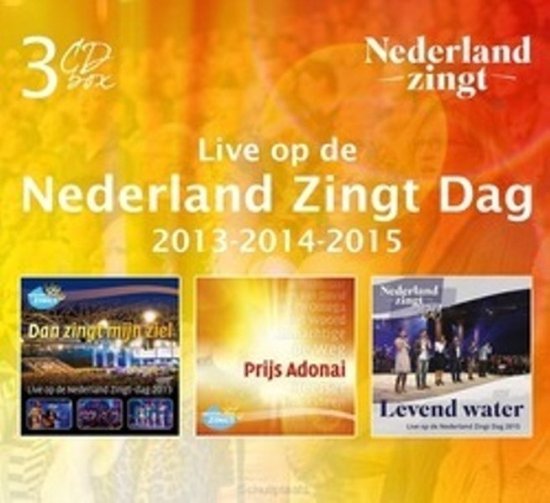 Nederland Zingt - Nederland Zingt Live (2013-2014-2015) (3 CD)