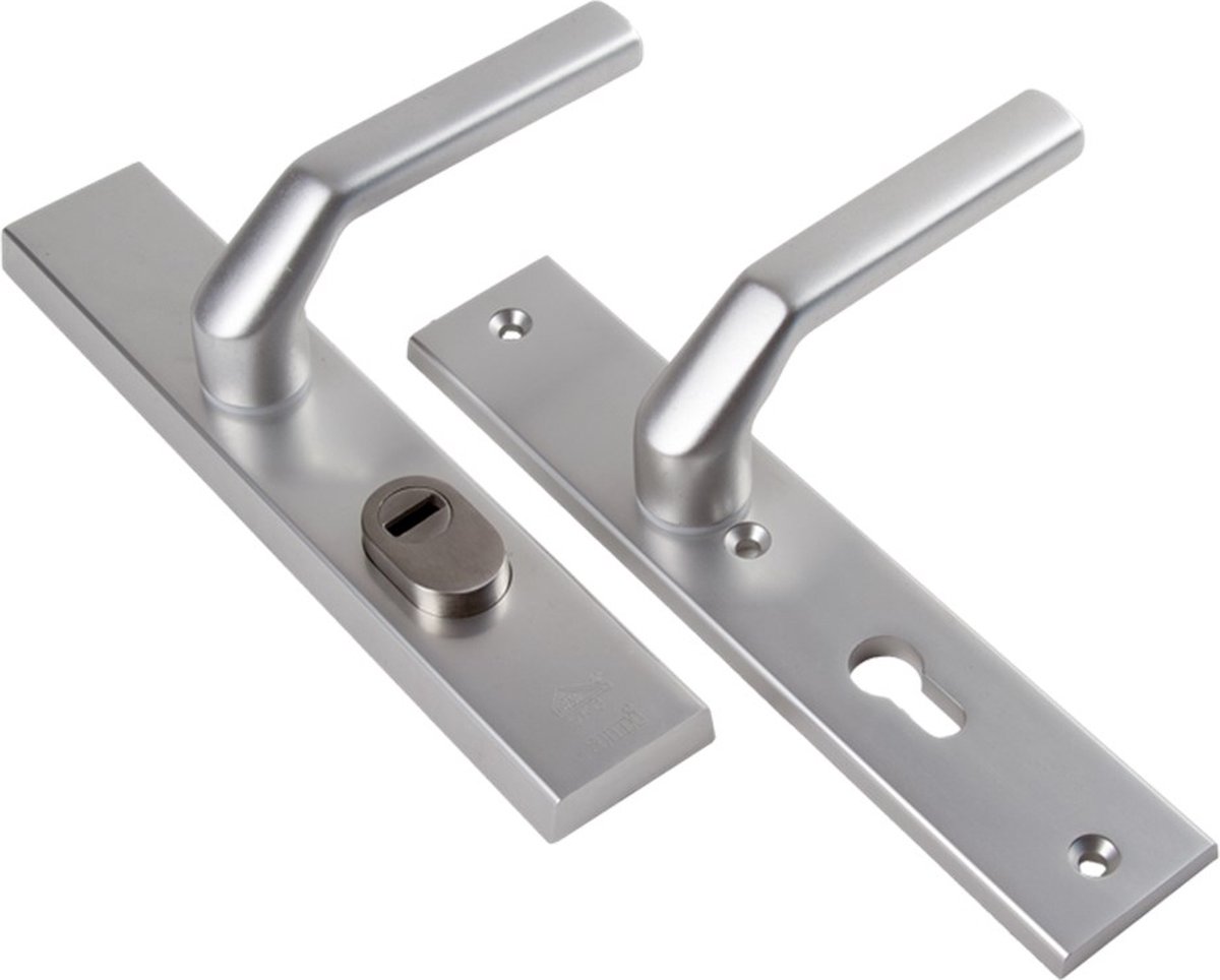 Ami Veiligheids schildgarnituur SKG - deurdikte 55/60 mm - KT 92 - 251 x 50 mm - dkr 379 Rota - F1
