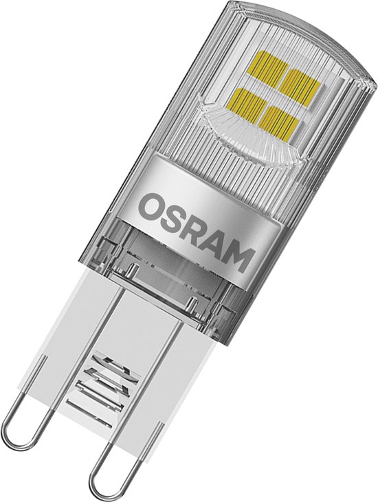 OSRAM 4058075758049 LED-lamp Energielabel F (A - G) G9 Speciale vorm 1.9 W = 20 W Warmwit (Ø x h) 15 mm x 15 mm 5 stuk(s)